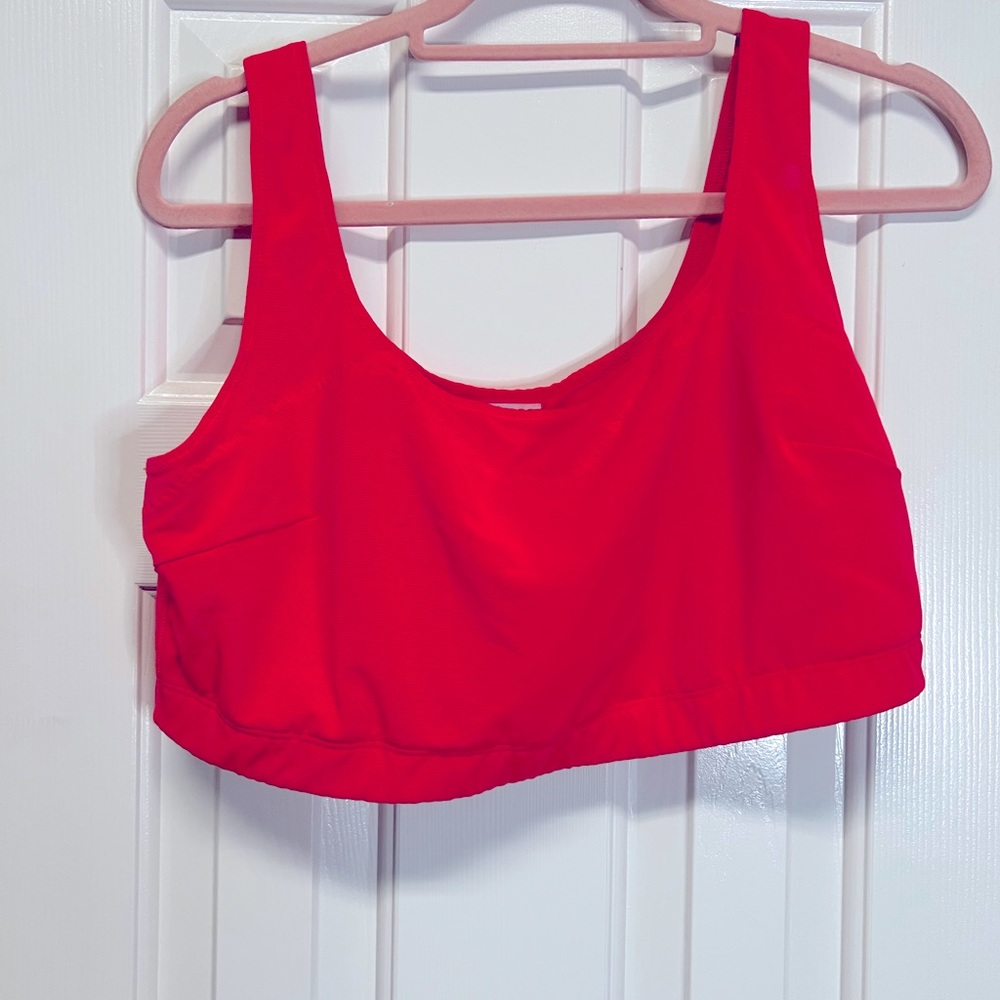 Neon pink Yitty sports bra, 3X